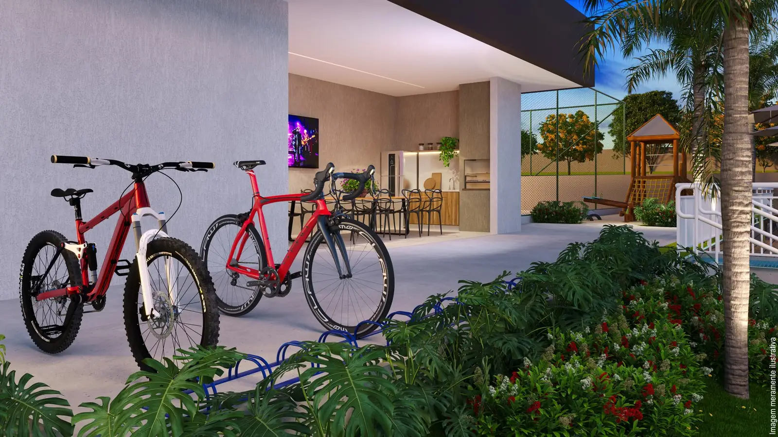 Green Park Resort — Bicicletário